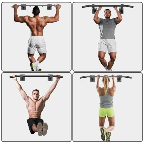 Wall Mount Pull Up Bar, Joist Beam Rafter Mount Pull-up Bar, Ceiling Black5