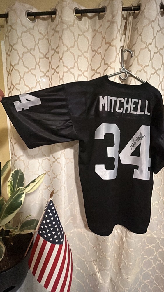 Mike Mitchell Oakland Raiders Autographed Signed Jersey