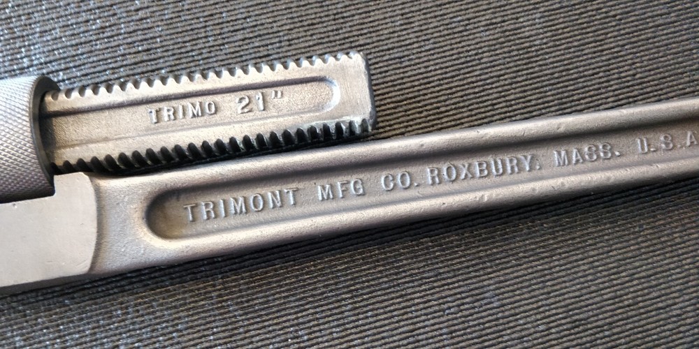 TRIMO 21" Adjustable Pipe Monkey Wrench REFURBISHED