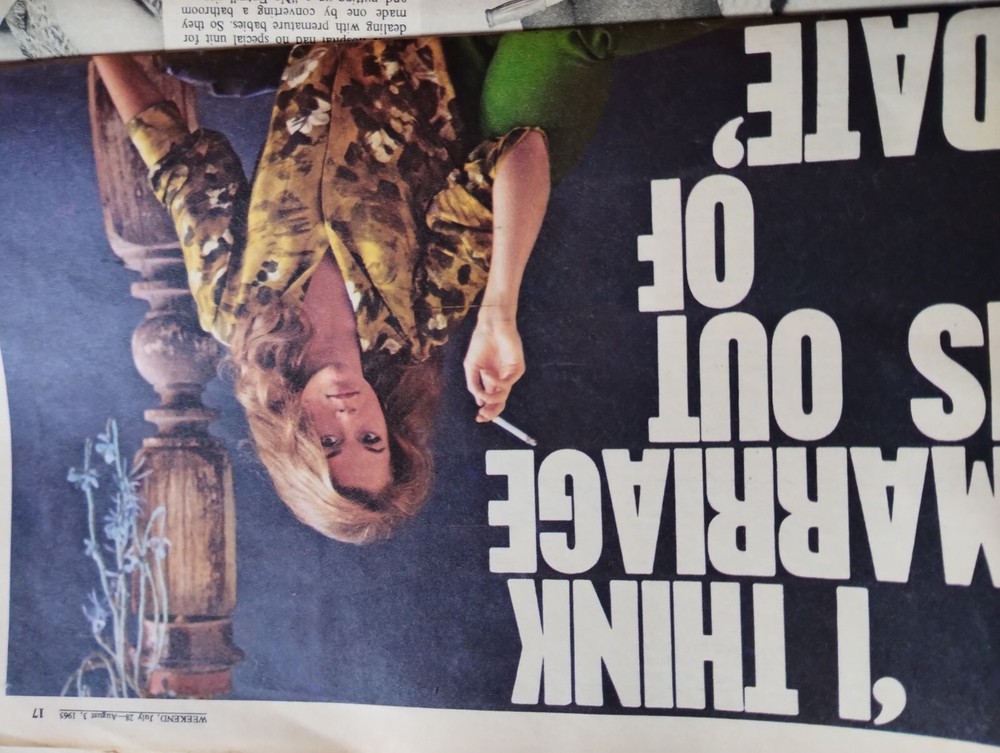 Sk38 Ephemera 1966 Article Jane Fonda
