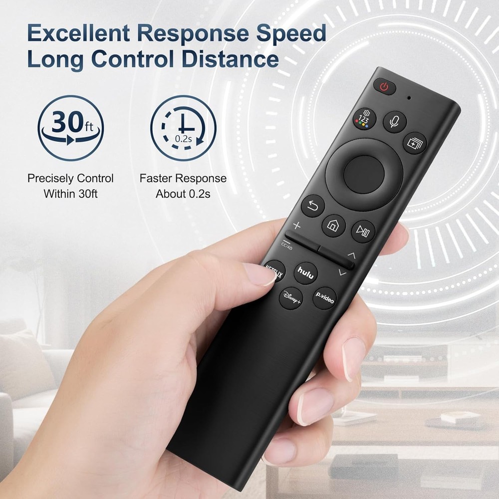 for Samsung-Smart-TV-Remote-Control-Replacement,Universal Remote Black