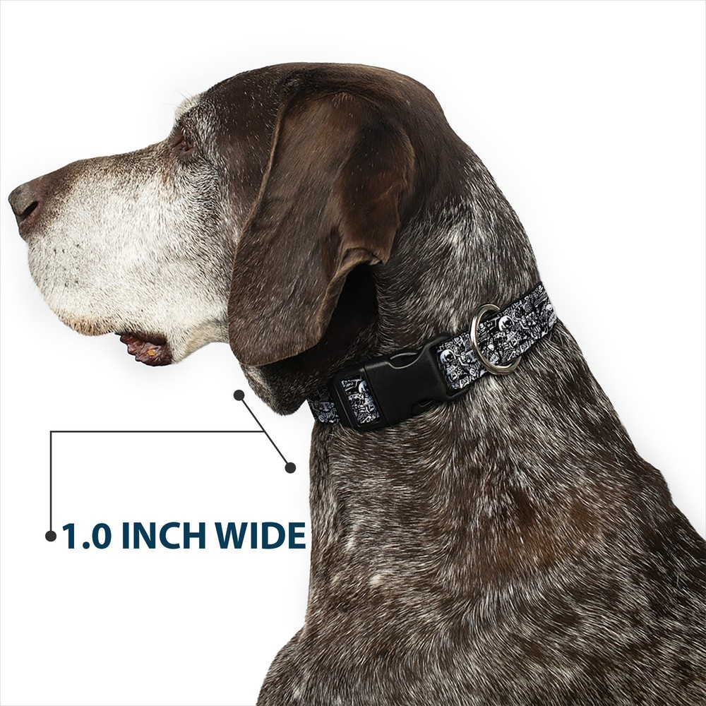 Plastic Clip Collar Comic Nightmare Large 15-24"