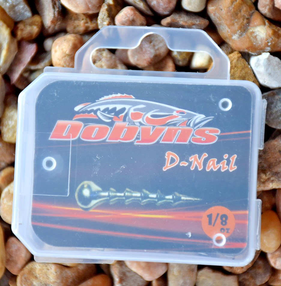 Lot of 4 Packages (15/ea) DOBYNS D-Nail Weight 1/8 oz Fishing Screws (60 Total)