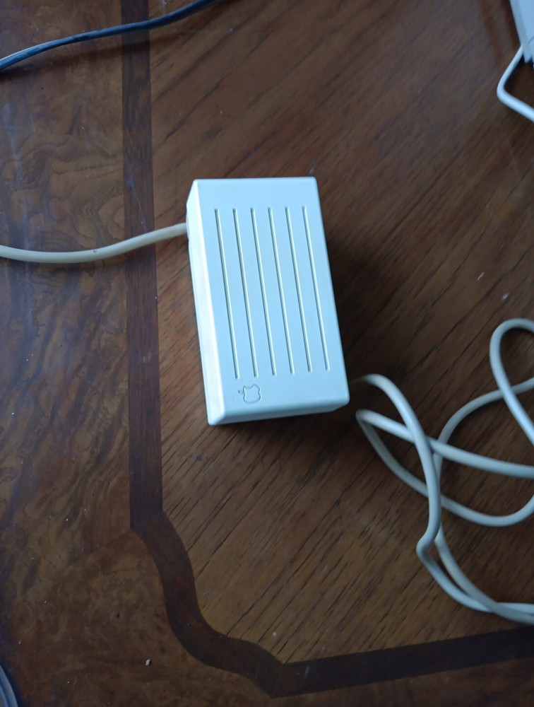 Vintage Apple IIc 2c A2S4100 - Computer and Power Supply Plus Extras Mouse, Disk