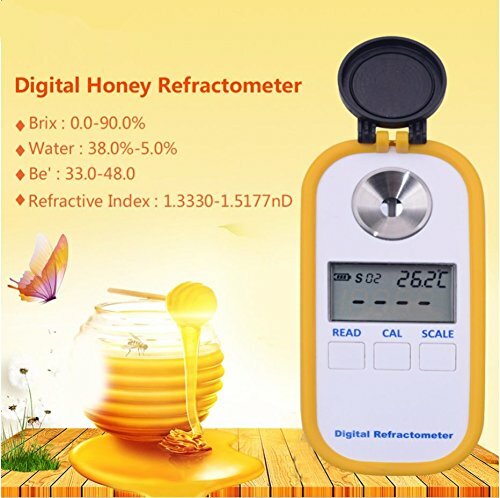 Brix Saccharimeter Honey Refractometer Refractive Index Refractometer 0 to 90%