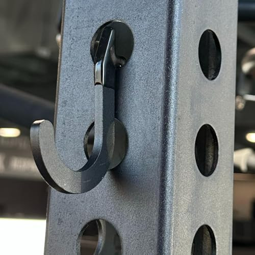 8PSC Squat Rack Accessories Hook Holder,Power Rack Attachments Hooks,DIY