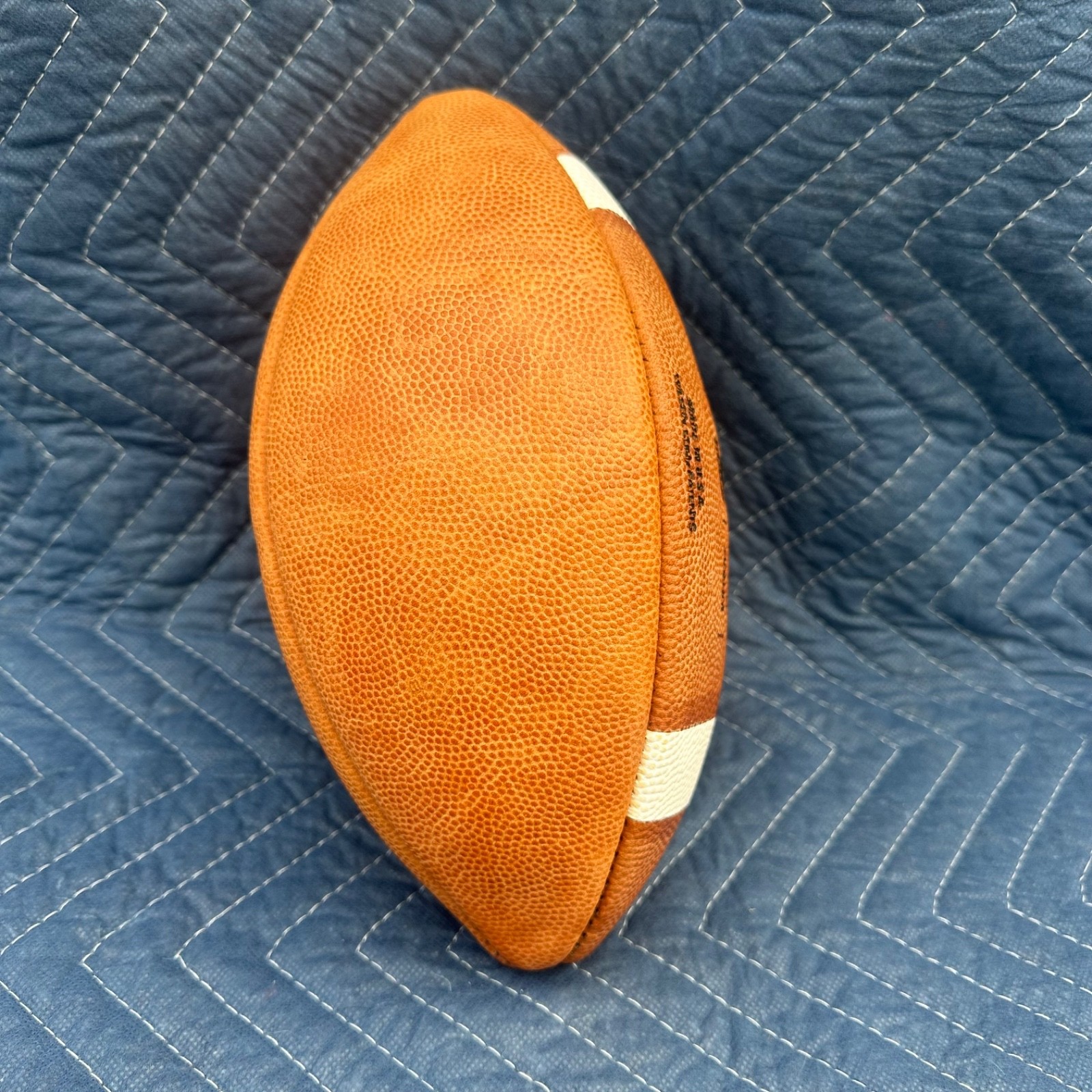 Wilson WTF1321 TDJ Junior Leather Game Brown Football GST-NEW-Made in USA!