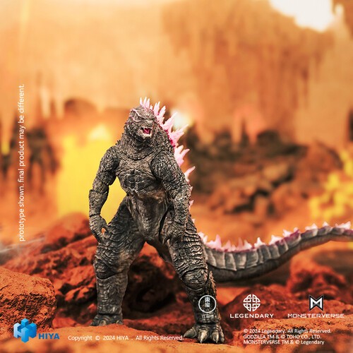 HIYA - Godzilla x Kong: The New Empire - Exquisite Basic - Godzilla (Evolved Ver