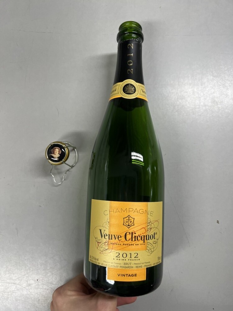 Veuve Clicquot 2012 Vintage - Empty Bottle & Wire Cage