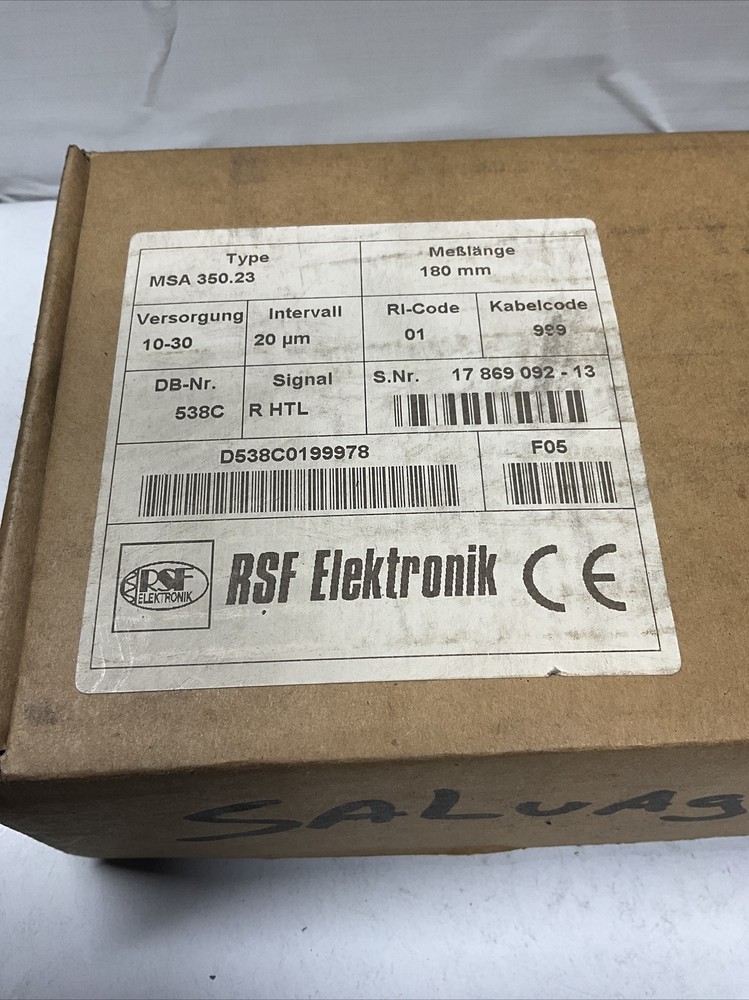 RSF Elektronik Sealed Linear Encoder MSA 350.23