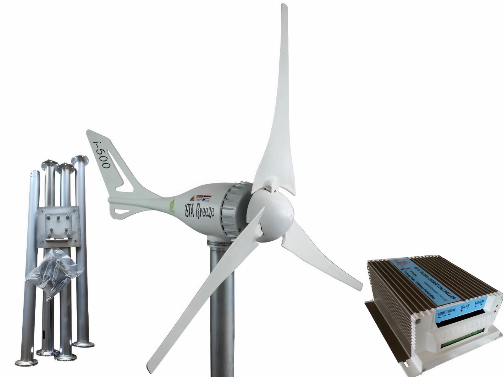 Set I-500W 12V/24V  Wind Generator – Off Grid Wind power