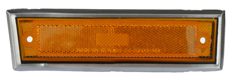 81-87 C10 FRONT SIDE MARKER, W/CHROME TRIM, RH