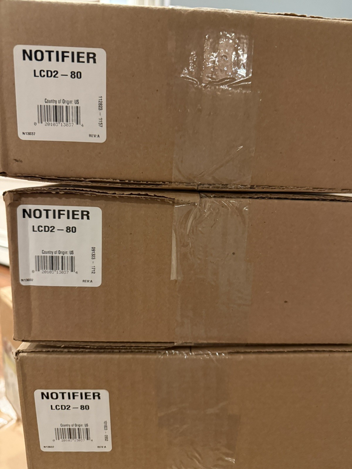 NOTIFIER LCD2-80  LCD REMOTE DISPLAY/CONTROL ANNUNCIATOR NEW