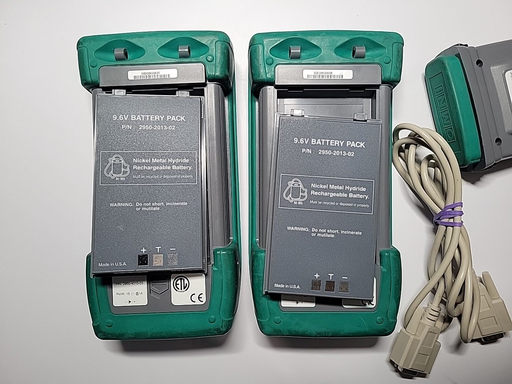 Fluke Microtest Omni Scanner 2/ Remote (2) Mod-8, 1 CAT 6 Adapter