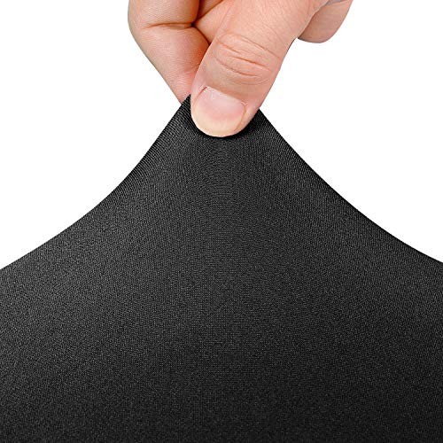 4FT Spandex Table Cover Rectangular Stretch 48" x 30" (Rectangular) Black