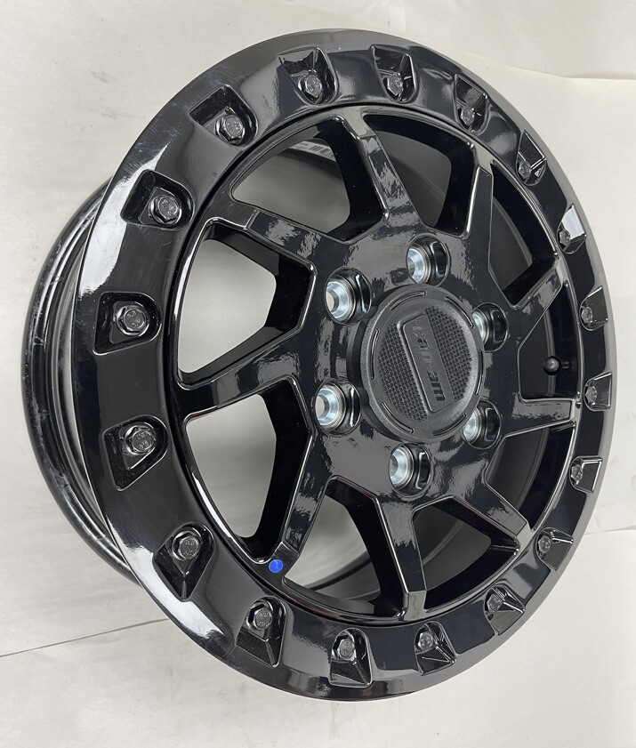 CAN AM MAVERICK R WHEEL FRONT OR REAR 16x7 BLACK BEADLOCK 2024-2026 (1) 1 MILE.
