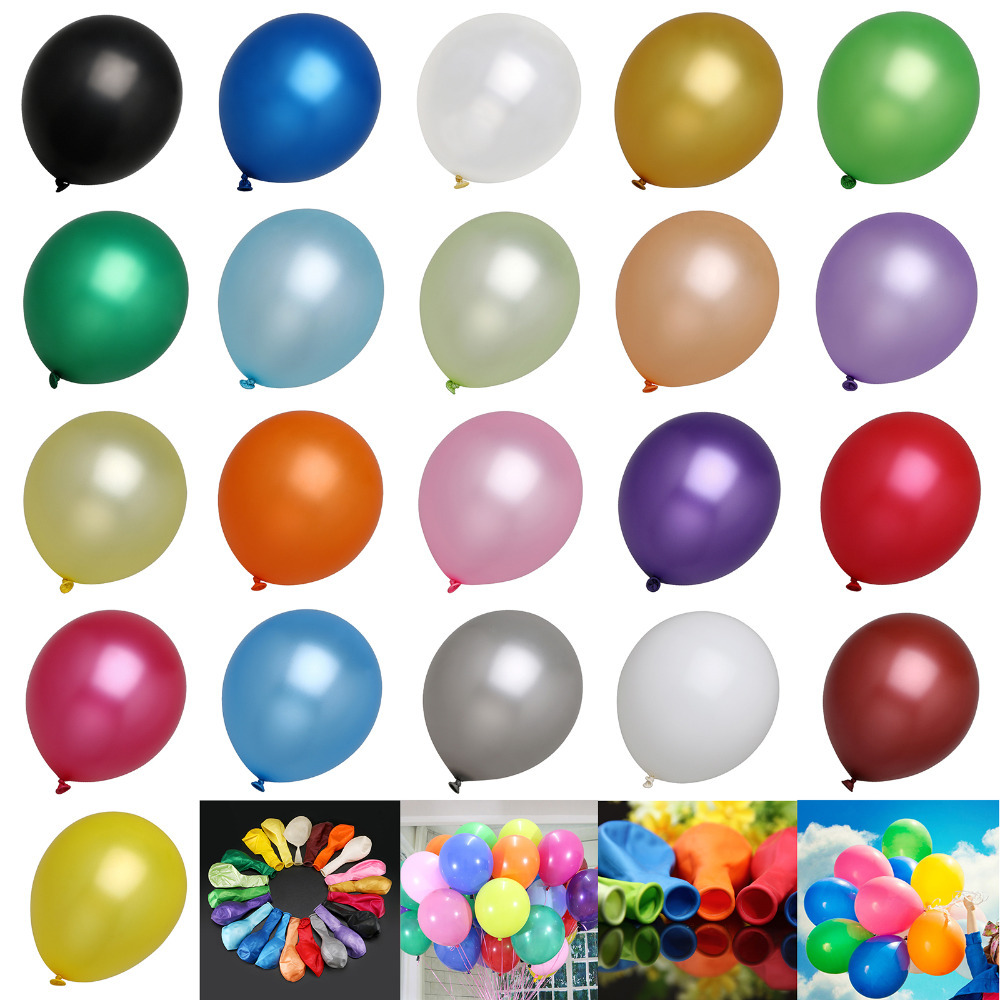 12" HeavyDuty Birthday Wedding Party Decoration Latex Helium Quality Balloons US