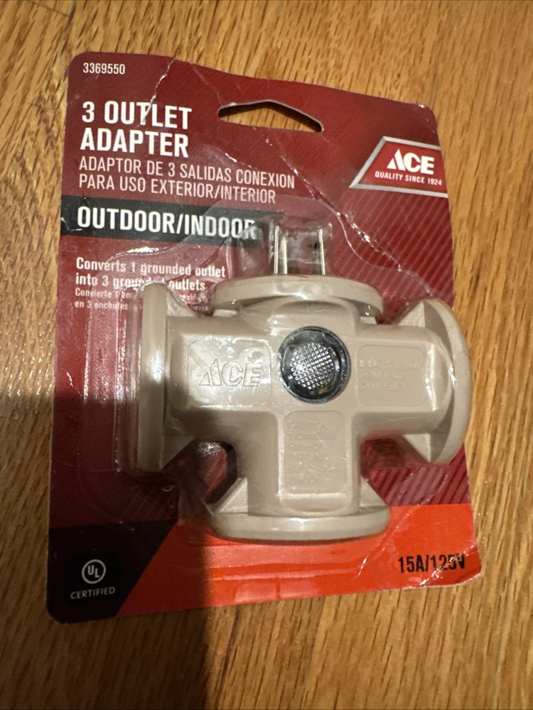 Ace 3 Outlet Adapter New!