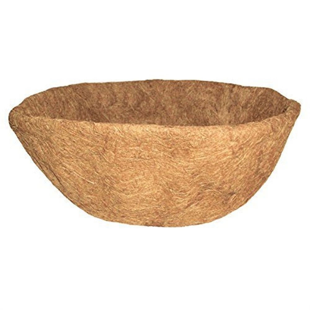 Gardener Select Round Coco Liner for Hanging Planters & Baskets, 10"