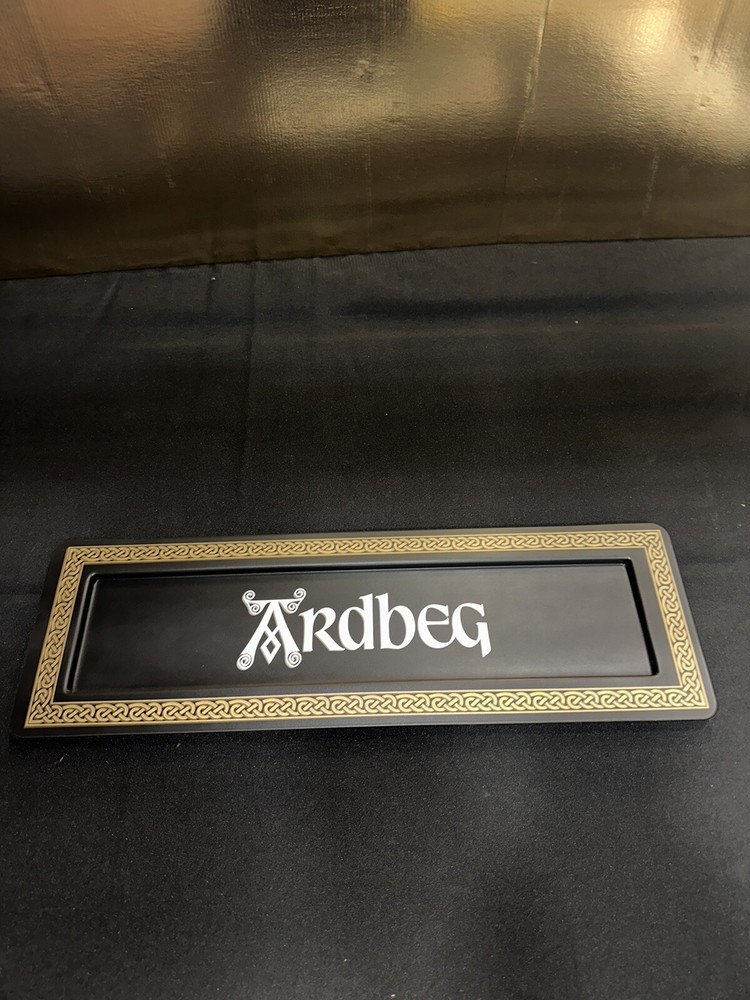 ardbeg metal tray