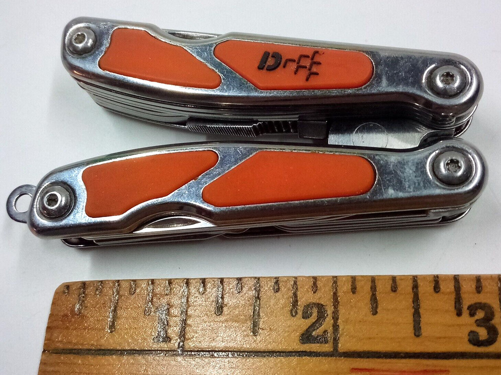 Vintage Multi Tool 10 Elements including Needle Nose Pliers