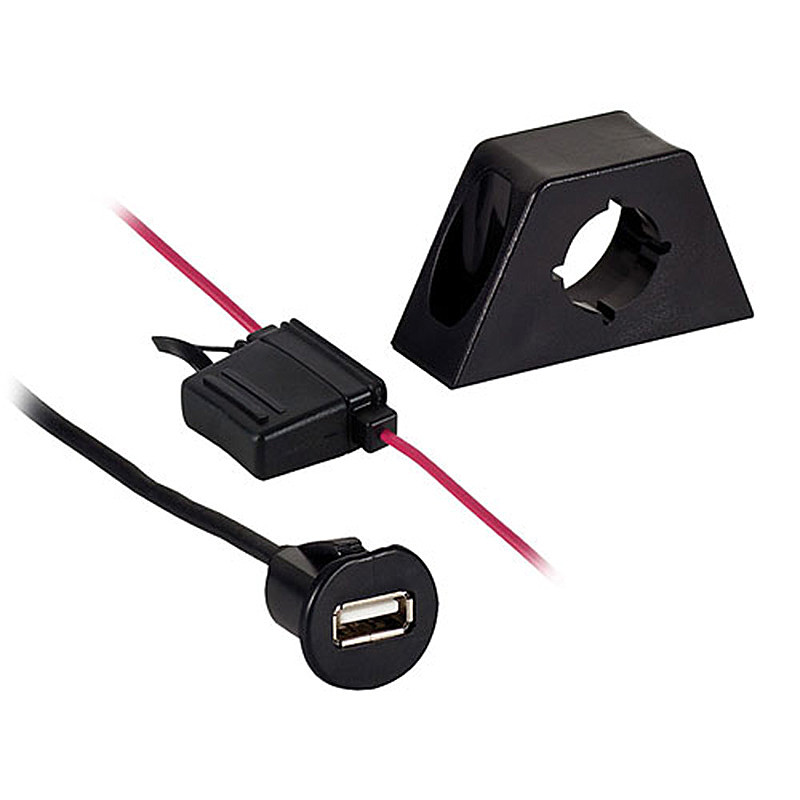 Axxess AXM-USB-1PM Usb Charging Adaptor Includes Dash Panel Mounting Brackets