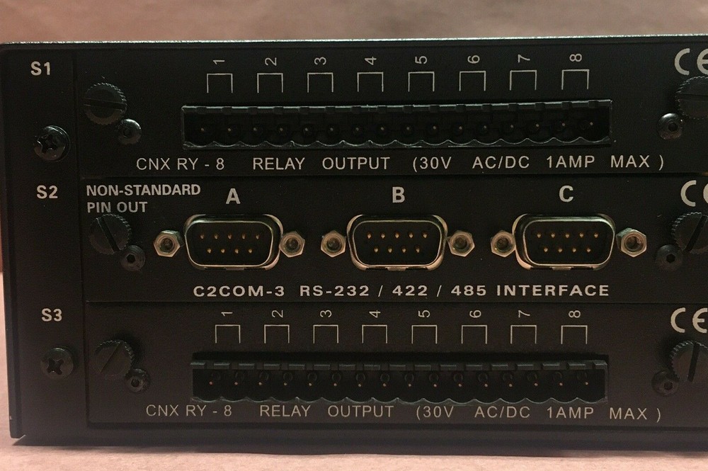 Crestron PRO2 Professional Video Control Processor C2ENET-1 C2COM-3 CNXRY-8 X 2