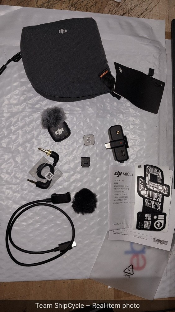 U25891 DJI Mic 3 1 Transmitter 1 Receiver G3D