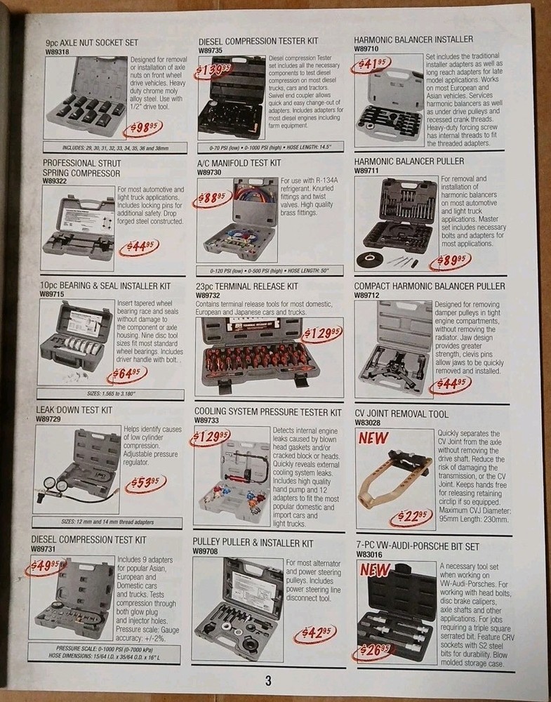 Performance Tool/Auto Value 2018 "The Tool Times" Advertiser Catalog