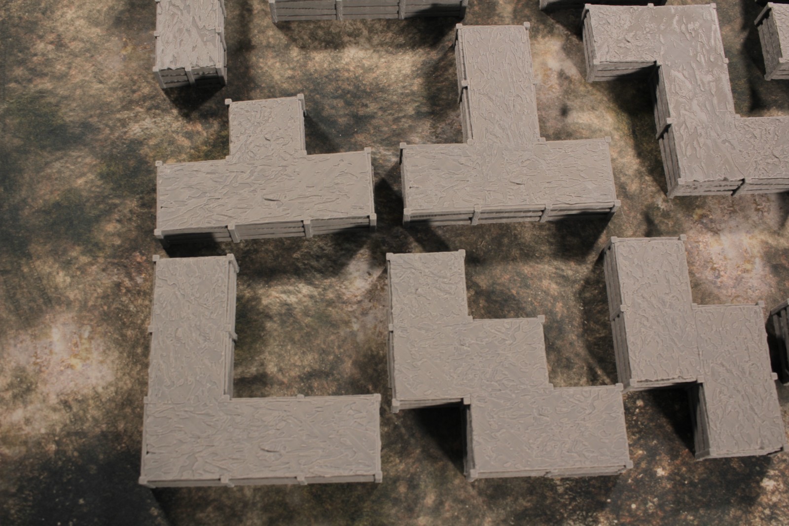 Modular Trench Terrain, Trench Crusade, Warhammer 40,000, 40k,