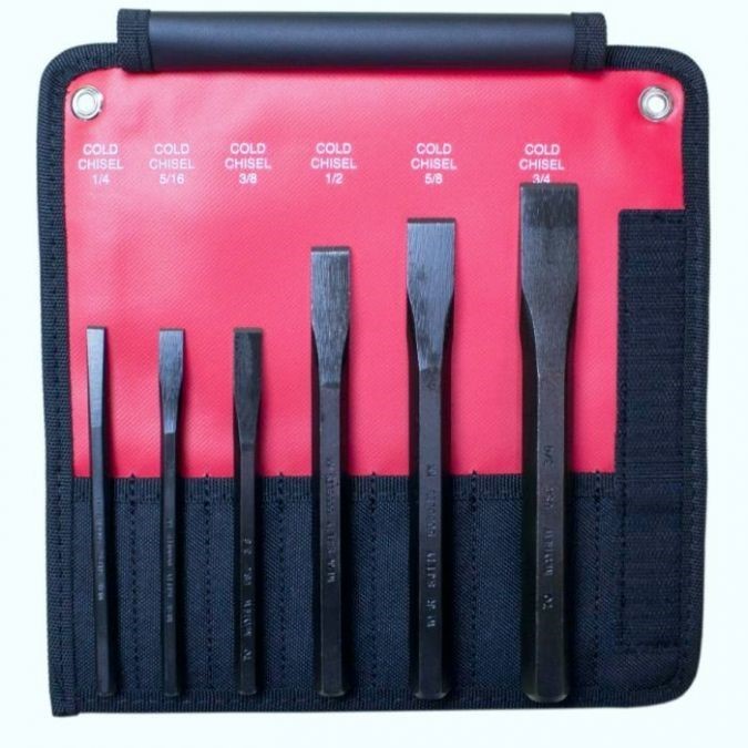 Mayhew Pro 6-Piece Cold Chisel Set Made in the USA