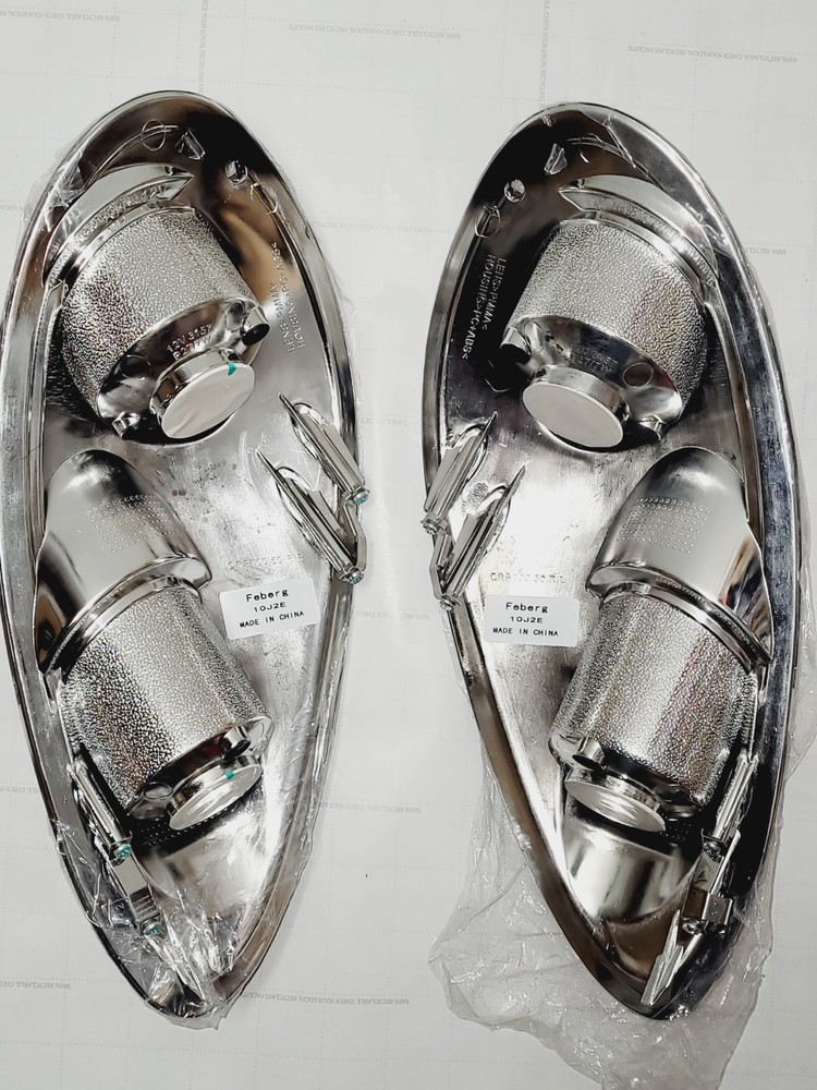 Tail Light Assembly Compatible with PT Chrome-Red/for Cruiser 2001-2005