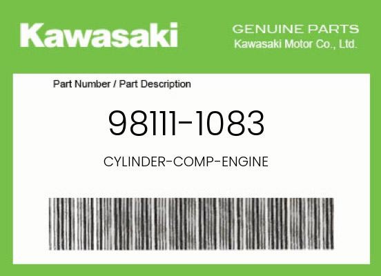 Kawasaki Genuine Cylinder-Comp-Engine - 98111-1083