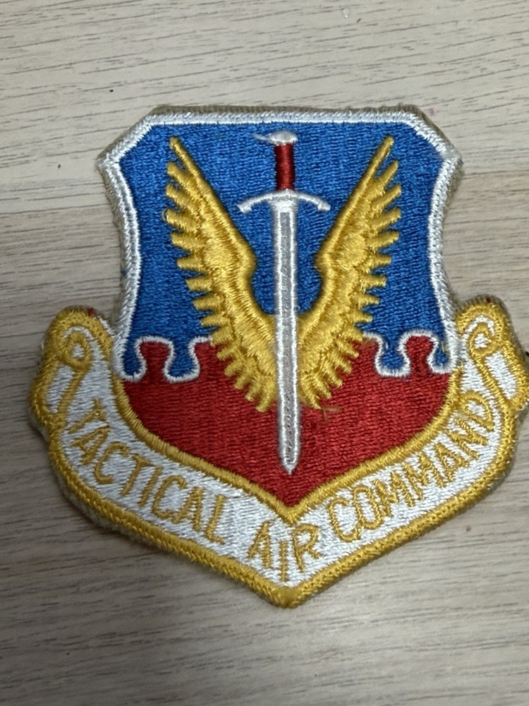 Vintage US Air Force Tatical Air Command Sew On Patch