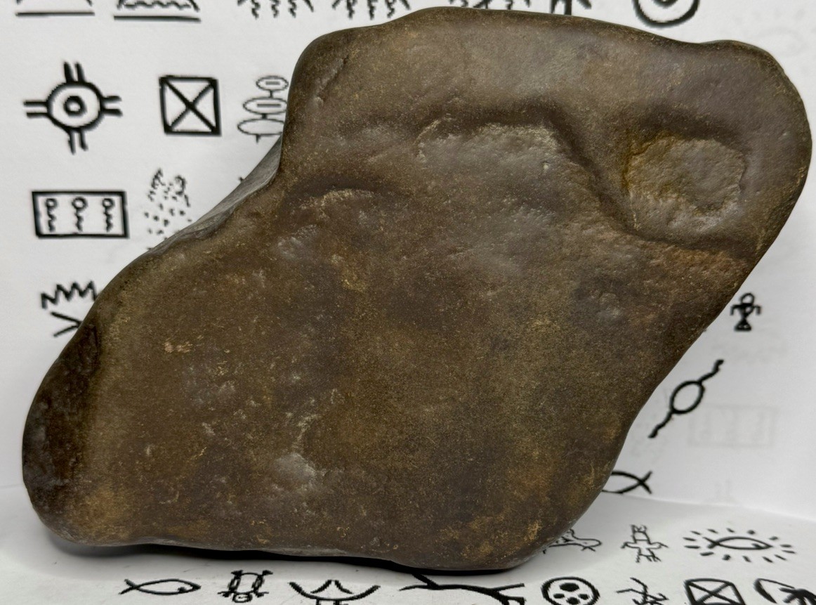 Native American Indian Authentic Artifact Stone Carved Effigy, 3 lb 14 oz • VA