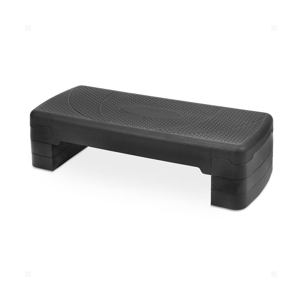 BalanceFrom Aerobic Step Platform Trainer with Adjustable 3-Level Risers, 400...