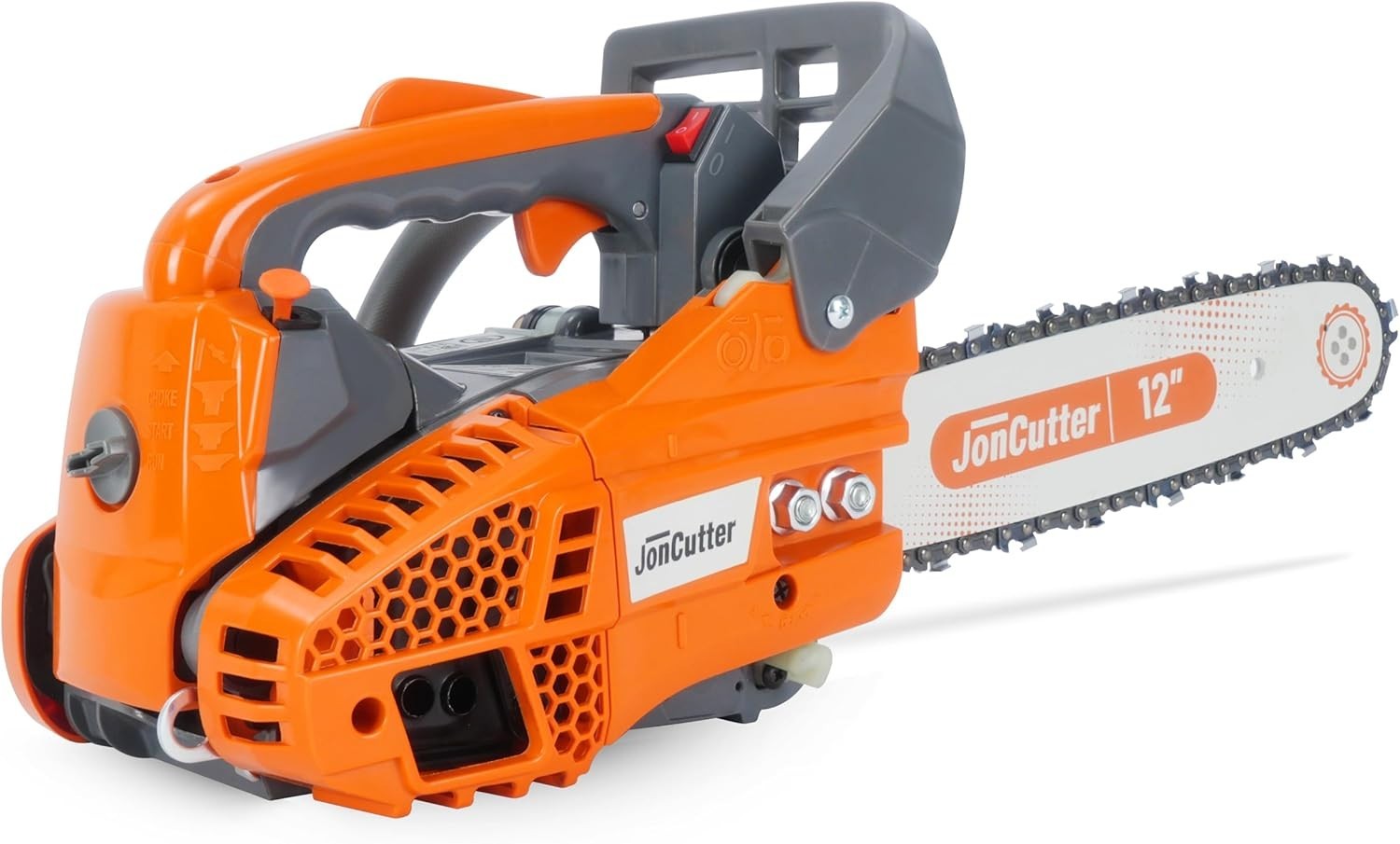 US 25cc JonCutter 2500 Chainsaw Power Head With 12in Saw Chain and Guide Bar