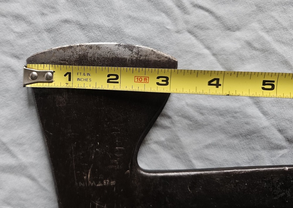 1920's antique Estwing UtilAx Trapper axe puller crate hammer 3 Rivet handle