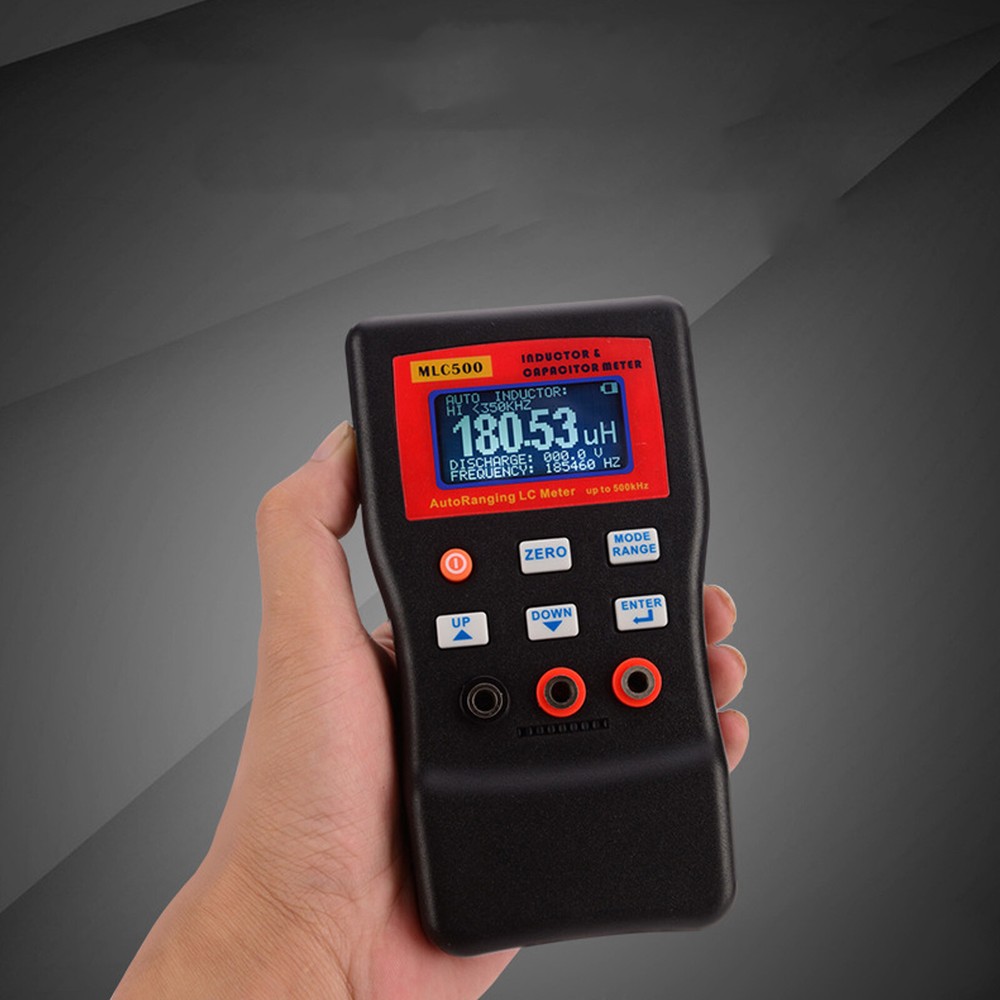 MLC500 Digital LCR Meter Auto-Range Capacitance Inductance Tester Portable Pro