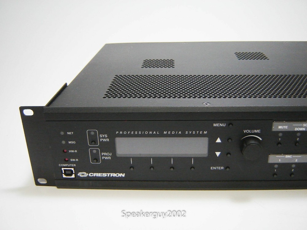 Rack Mountable Crestron MPS-100 / Multimedia Presentation System / 4456891 -- CC