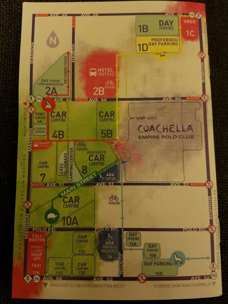 Official Coachella 2019 Weekend 1 Program book