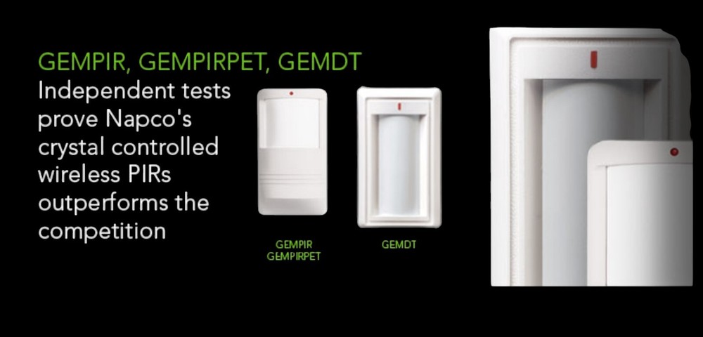 Napco GEM-PIR Wireless PIR Sensor Transmitter