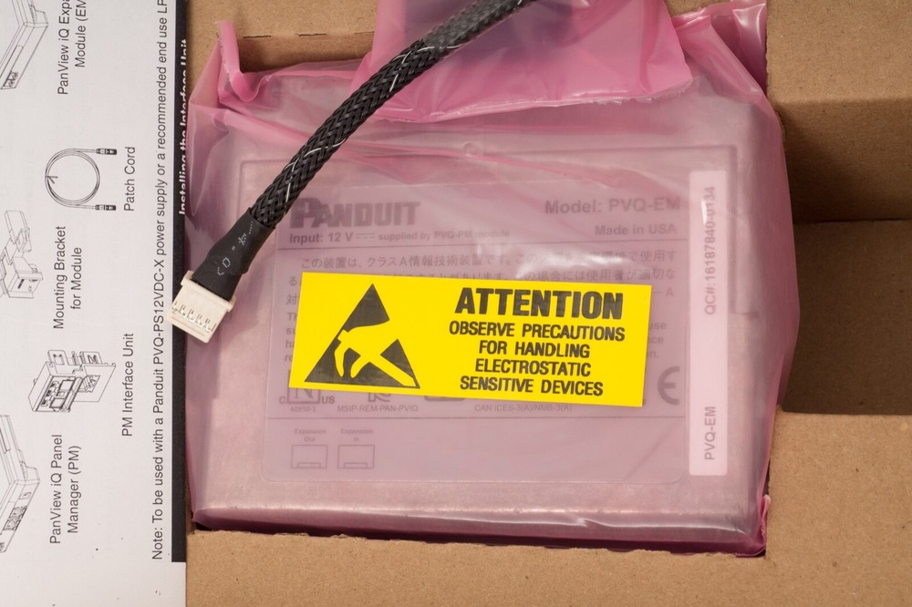 Panduit PanView iQ Panel Manager PVQ-EM Expansion Module