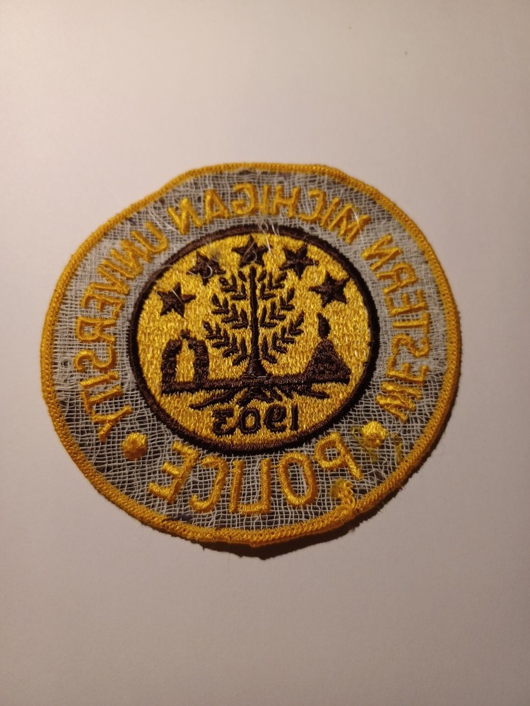 Police Security University Shoulder Patch