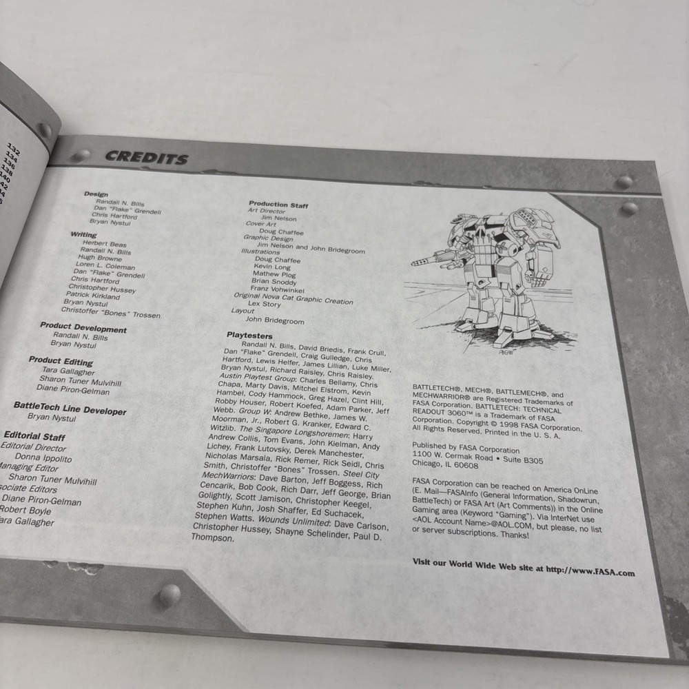 Technical Readout 3060 (Battletech - FASA)