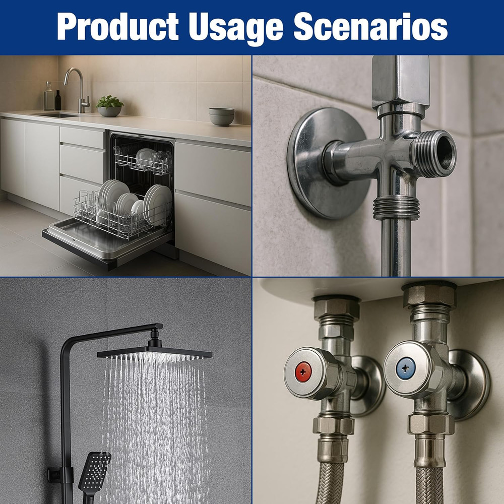 1/2 Inch Copper Tube Compression Sleeve Puller, Ferrule and Compression Ring Rem