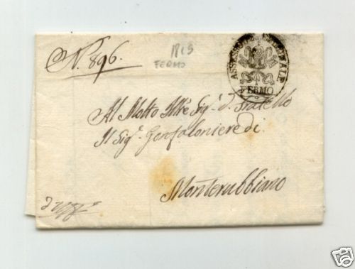 AB407-PONTIFICAL STATE-FERMO/MONTERUBBIANO