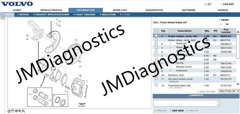 Compatible Volvo Diagnostics VIDA/VDASH OBD2 Interface Plus Ready to Use Options