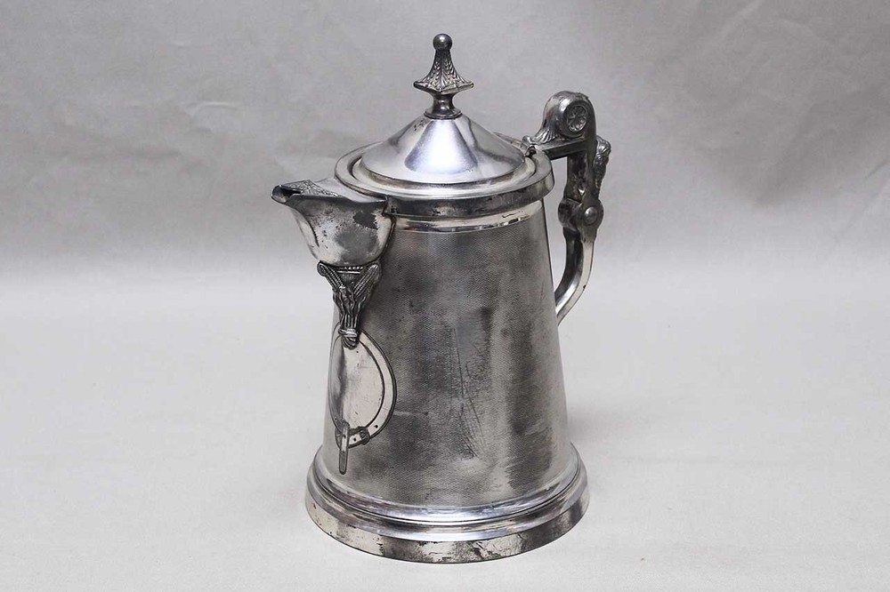 1868 Large Ice Water Pitcher Meriden Co . ANT247