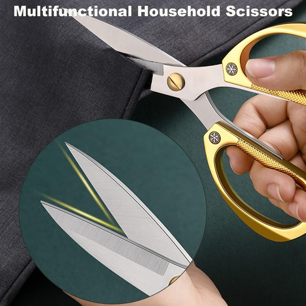 Premium Kitchen Shears Heavy Duty Kitchen Scissors Set 2-Pack,Poultry Shears ...